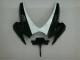 Schwarz Weiß Suzuki GSXR 600 / 750 K6 2006-2007 Motorrad Verkleidungen Schwarz Weiß Suzuki GSXR 600 / 750 K6 2006-2007 Motorrad Verkleidungen