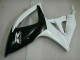 Schwarz Weiß Suzuki GSXR 600 / 750 K6 2006-2007 Motorrad Verkleidungen Schwarz Weiß Suzuki GSXR 600 / 750 K6 2006-2007 Motorrad Verkleidungen