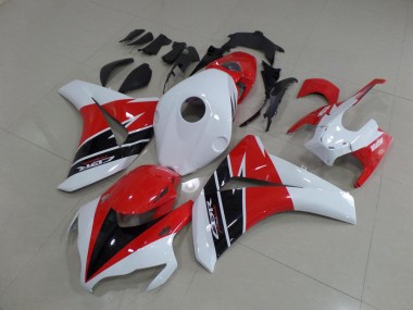 Schwarz Weiß und Rot Honda CBR 1000 RR 2008-2011 Motorrad Verkleidungen