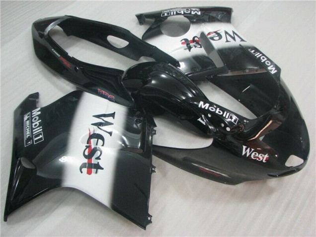 Schwarz Weißes Westmuster Honda CBR 1100 XX 1996-2007 Motorrad Verkleidungen Schwarz Weißes Westmuster Honda CBR 1100 XX 1996-2007 Motorrad Verkleidungen