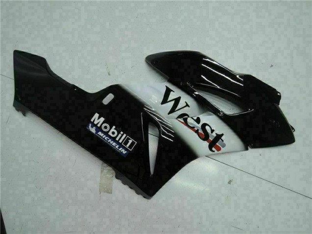 Schwarz West Honda CBR 1000 RR 2004-2005 Motorrad Verkleidungen Schwarz West Honda CBR 1000 RR 2004-2005 Motorrad Verkleidungen