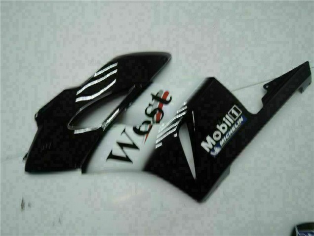 Schwarz West Honda CBR 1000 RR 2004-2005 Motorrad Verkleidungen Schwarz West Honda CBR 1000 RR 2004-2005 Motorrad Verkleidungen