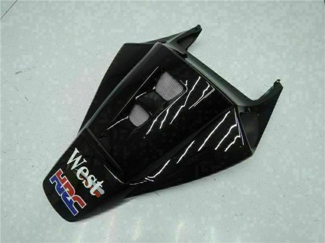 Schwarz West Honda CBR 1000 RR 2004-2005 Motorrad Verkleidungen Schwarz West Honda CBR 1000 RR 2004-2005 Motorrad Verkleidungen