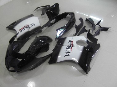 Schwarz West Honda CBR 1100 XX Blackbird 1996-2007 Motorrad Verkleidungen