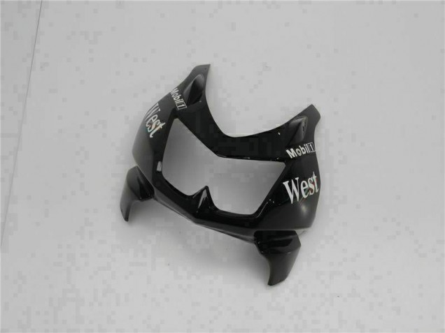 Schwarz West Kawasaki EX250 2008-2012 Motorrad Verkleidungen Schwarz West Kawasaki EX250 2008-2012 Motorrad Verkleidungen