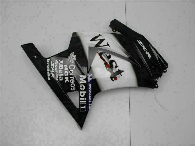 Schwarz West Kawasaki EX250 2008-2012 Motorrad Verkleidungen Schwarz West Kawasaki EX250 2008-2012 Motorrad Verkleidungen