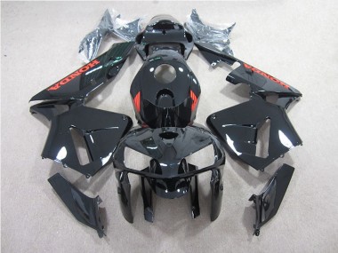 Schwarz mit Rot Honda CBR 600 RR 2005-2006 Motorrad Verkleidungen