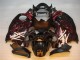 Schwarz rote Flamme Suzuki GSXR 1300 Hayabusa 1996-2007 Motorrad Verkleidung Schwarz rote Flamme Suzuki GSXR 1300 Hayabusa 1996-2007 Motorrad Verkleidung