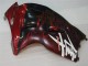 Schwarz rote Flamme Suzuki GSXR 1300 Hayabusa 1996-2007 Motorrad Verkleidung Schwarz rote Flamme Suzuki GSXR 1300 Hayabusa 1996-2007 Motorrad Verkleidung