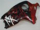 Schwarz rote Flamme Suzuki GSXR 1300 Hayabusa 1996-2007 Motorrad Verkleidung Schwarz rote Flamme Suzuki GSXR 1300 Hayabusa 1996-2007 Motorrad Verkleidung
