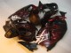 Schwarz rote Flamme Suzuki GSXR 1300 Hayabusa 1996-2007 Motorrad Verkleidung Schwarz rote Flamme Suzuki GSXR 1300 Hayabusa 1996-2007 Motorrad Verkleidung