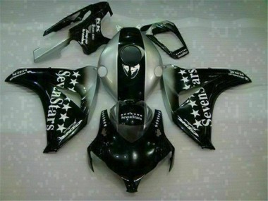 Schwarze SevenStars Honda CBR 1000 RR 2008-2011 Motorrad Verkleidungen