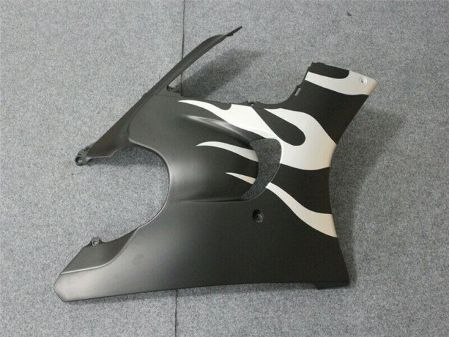 Schwarze Weiße Flamme Honda CBR 600 F3 1995-1998 Motorrad Verkleidungen