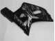 Schwarze Weiße Flamme Suzuki GSXR 600 / 750 K1 K2 K3 2001-2003 Motorrad Verkleidungen Schwarze Weiße Flamme Suzuki GSXR 600 / 750 K1 K2 K3 2001-2003 Motorrad Verkleidungen