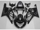 Schwarze Weiße Flamme Suzuki GSXR 600 / 750 K1 K2 K3 2001-2003 Motorrad Verkleidungen Schwarze Weiße Flamme Suzuki GSXR 600 / 750 K1 K2 K3 2001-2003 Motorrad Verkleidungen
