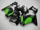 Schwarzer Grün Ninja Kawasaki EX250 2008-2012 Motorrad Verkleidungen Schwarzer Grün Ninja Kawasaki EX250 2008-2012 Motorrad Verkleidungen