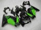 Schwarzer Grün Ninja Kawasaki EX250 2008-2012 Motorrad Verkleidungen Schwarzer Grün Ninja Kawasaki EX250 2008-2012 Motorrad Verkleidungen