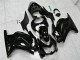 Schwarzer Ninja Kawasaki EX250 2008-2012 Motorrad Verkleidungen Schwarzer Ninja Kawasaki EX250 2008-2012 Motorrad Verkleidungen