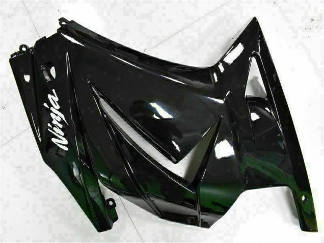 Schwarzer Ninja Kawasaki EX250 2008-2012 Motorrad Verkleidungen Schwarzer Ninja Kawasaki EX250 2008-2012 Motorrad Verkleidungen