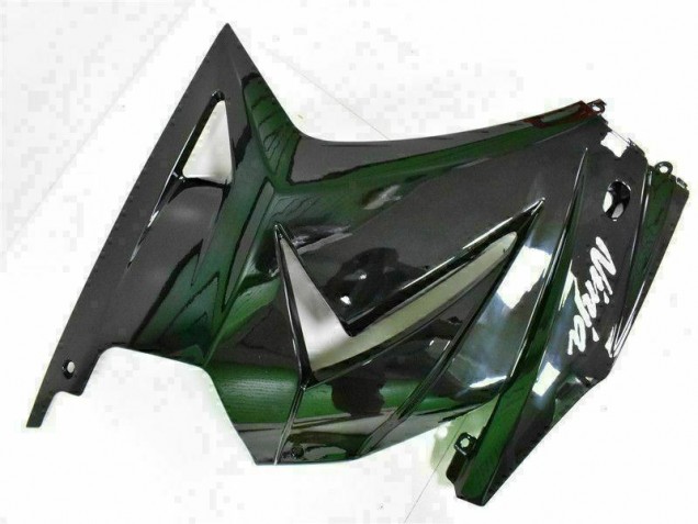 Schwarzer Ninja Kawasaki EX250 2008-2012 Motorrad Verkleidungen Schwarzer Ninja Kawasaki EX250 2008-2012 Motorrad Verkleidungen