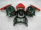 Schwarzer Roter Ninja Kawasaki EX250 2008-2012 Motorrad Verkleidungen Schwarzer Roter Ninja Kawasaki EX250 2008-2012 Motorrad Verkleidungen