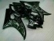 Silber Flamme Schwarz Yamaha R6 2006-2007 Motorrad Verkleidungen Silber Flamme Schwarz Yamaha R6 2006-2007 Motorrad Verkleidungen