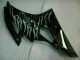 Silber Flamme Schwarz Yamaha R6 2006-2007 Motorrad Verkleidungen Silber Flamme Schwarz Yamaha R6 2006-2007 Motorrad Verkleidungen