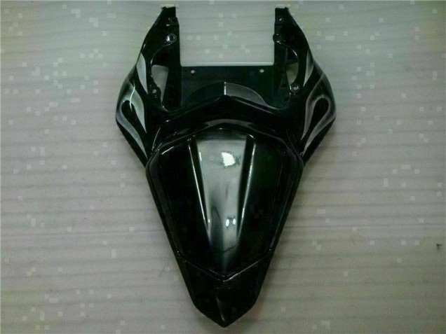 Silber Flamme Schwarz Yamaha R6 2006-2007 Motorrad Verkleidungen Silber Flamme Schwarz Yamaha R6 2006-2007 Motorrad Verkleidungen