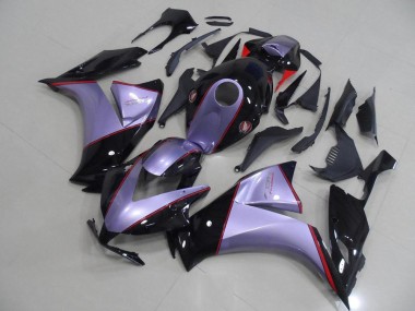 Silber Grau mit Glänzend Schwarz Honda CBR 1000 RR 2012-2016 Motorrad Verkleidungen