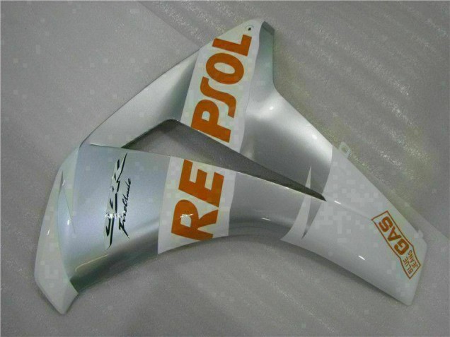 Silber Honda CBR 1000 RR 2008-2011 Motorrad Verkleidungen Silber Honda CBR 1000 RR 2008-2011 Motorrad Verkleidungen