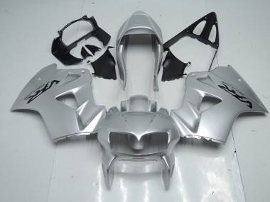 Silber Honda VFR 800 1998-2001 Motorrad Verkleidungen