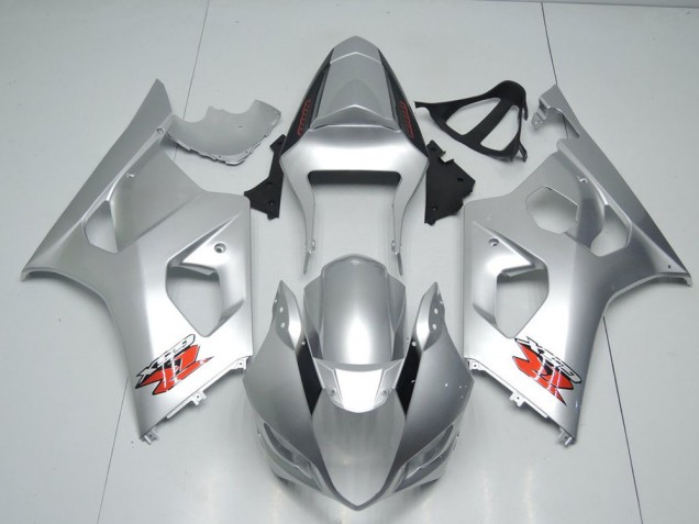 Silber OEM Stil Suzuki GSXR 1000 K3 2003-2004 Motorrad Verkleidungen Silber OEM Stil Suzuki GSXR 1000 K3 2003-2004 Motorrad Verkleidungen