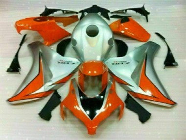 Silber Orange Honda CBR 1000 RR 2008-2011 Motorrad Verkleidungen