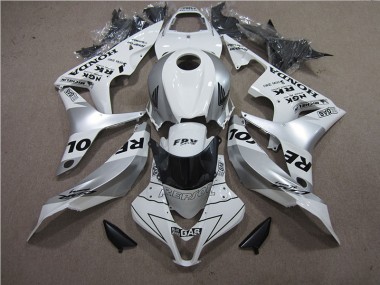 Silber Repsol Honda CBR 600 RR 2007-2008 Motorrad Verkleidungen
