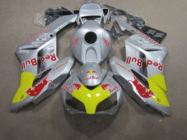 Silber Rot Bull Honda CBR 1000 RR 2004-2005 Motorrad Verkleidungen