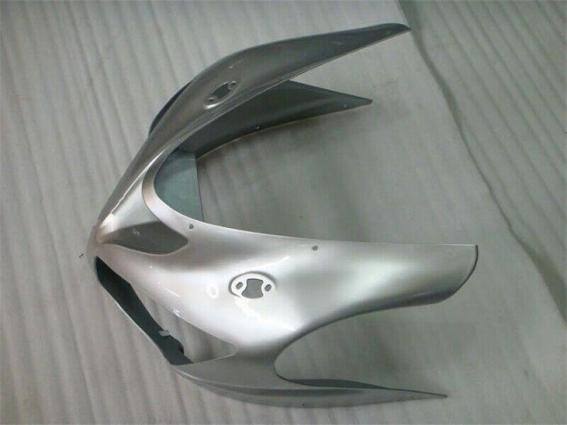 Silber Schwarz Kawasaki ZX6R 2005-2006 Motorrad Verkleidungen Silber Schwarz Kawasaki ZX6R 2005-2006 Motorrad Verkleidungen