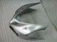 Silber Schwarz Kawasaki ZX6R 2005-2006 Motorrad Verkleidungen Silber Schwarz Kawasaki ZX6R 2005-2006 Motorrad Verkleidungen