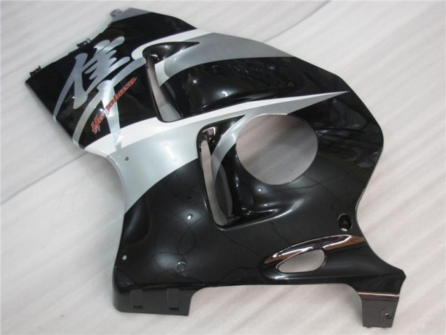 Silber Schwarz Suzuki GSXR 1300 Hayabusa 1996-2007 Motorrad Verkleidungen Silber Schwarz Suzuki GSXR 1300 Hayabusa 1996-2007 Motorrad Verkleidungen