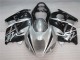 Silber Schwarz Suzuki GSXR 1300 Hayabusa 1996-2007 Motorrad Verkleidungen Silber Schwarz Suzuki GSXR 1300 Hayabusa 1996-2007 Motorrad Verkleidungen