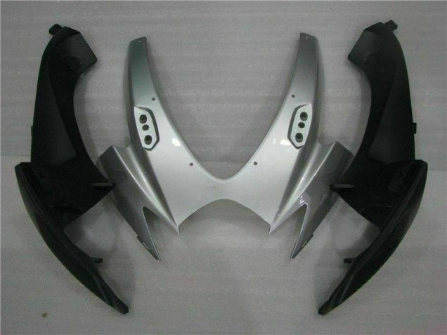 Silber Schwarz Suzuki GSXR 600 / 750 K6 2006-2007 Motorrad Verkleidungen Silber Schwarz Suzuki GSXR 600 / 750 K6 2006-2007 Motorrad Verkleidungen