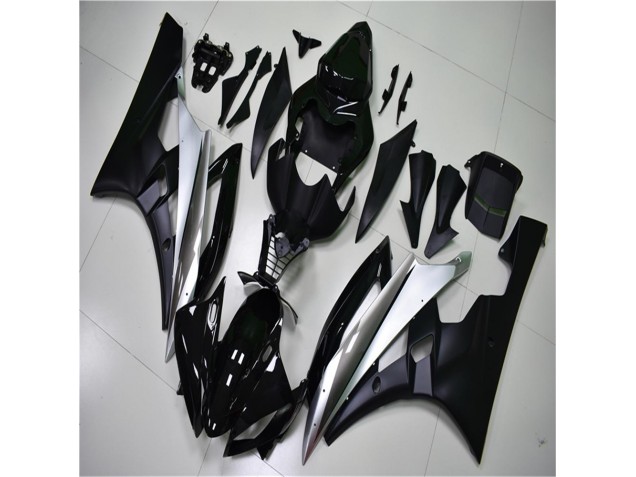 Silber Schwarz Yamaha R6 2006-2007 Motorrad Verkleidung Silber Schwarz Yamaha R6 2006-2007 Motorrad Verkleidung
