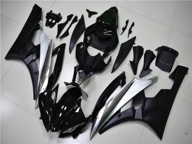Silber Schwarz Yamaha R6 2006-2007 Motorrad Verkleidung