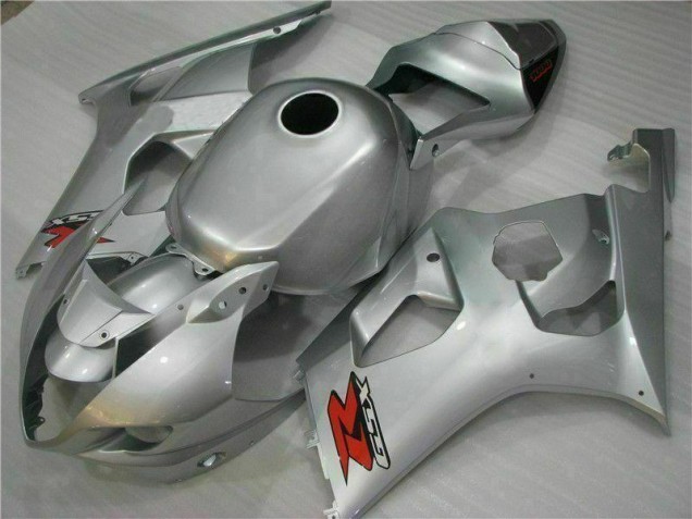 Silber Suzuki GSXR 1000 K3 2003-2004 Motorrad Verkleidungen Silber Suzuki GSXR 1000 K3 2003-2004 Motorrad Verkleidungen