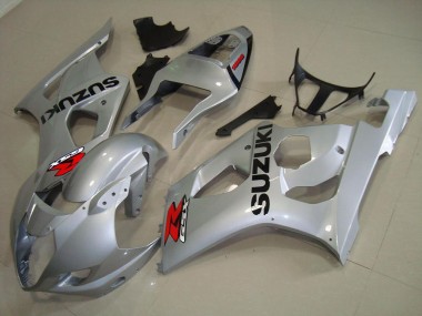Silber Suzuki GSXR 1000 K3 2003-2004 Motorrad Vollverkleidung