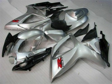 Silber Suzuki GSXR 600 / 750 K6 2006-2007 Motorrad Verkleidungen
