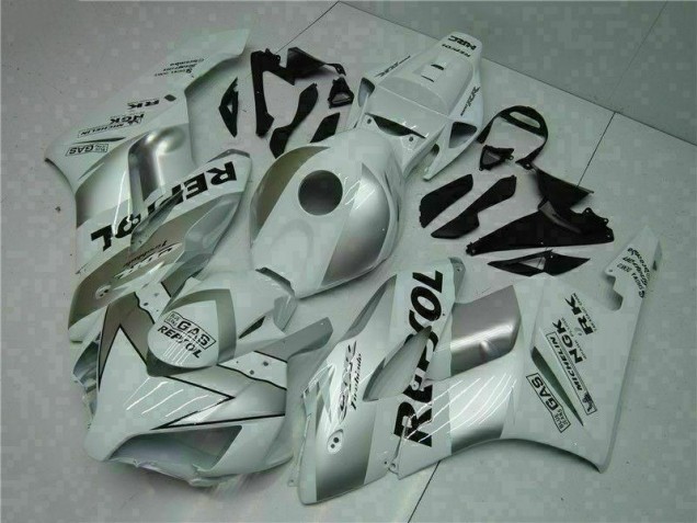Silber Weiß Repsol Honda CBR 1000 RR 2004-2005 Motorrad Verkleidung Silber Weiß Repsol Honda CBR 1000 RR 2004-2005 Motorrad Verkleidung