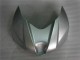 Silber Weiß Suzuki GSXR 1000 K7 2007-2008 Motorrad Verkleidungen Silber Weiß Suzuki GSXR 1000 K7 2007-2008 Motorrad Verkleidungen