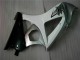 Silber Weiß Suzuki GSXR 1000 K7 2007-2008 Motorrad Verkleidungen Silber Weiß Suzuki GSXR 1000 K7 2007-2008 Motorrad Verkleidungen