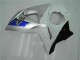 Silber Weiß Suzuki GSXR 1000 K9 2009-2016 Motorrad Verkleidungen Silber Weiß Suzuki GSXR 1000 K9 2009-2016 Motorrad Verkleidungen