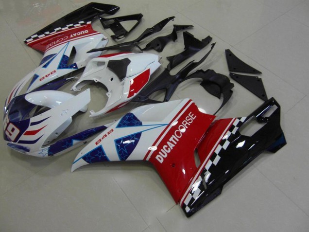Stern Ducati 848 1098 1198 2007-2014 Motorrad Verkleidungen Stern Ducati 848 1098 1198 2007-2014 Motorrad Verkleidungen
